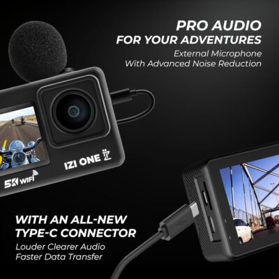 IZI ONE Plus 5K 48MP Action Camera