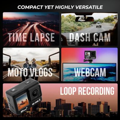 IZI ONE Plus 5K 48MP Action Camera