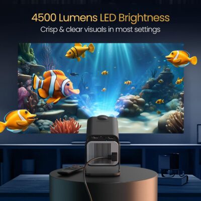 Portronics Beem 470 Smart LED Projector with 1080p