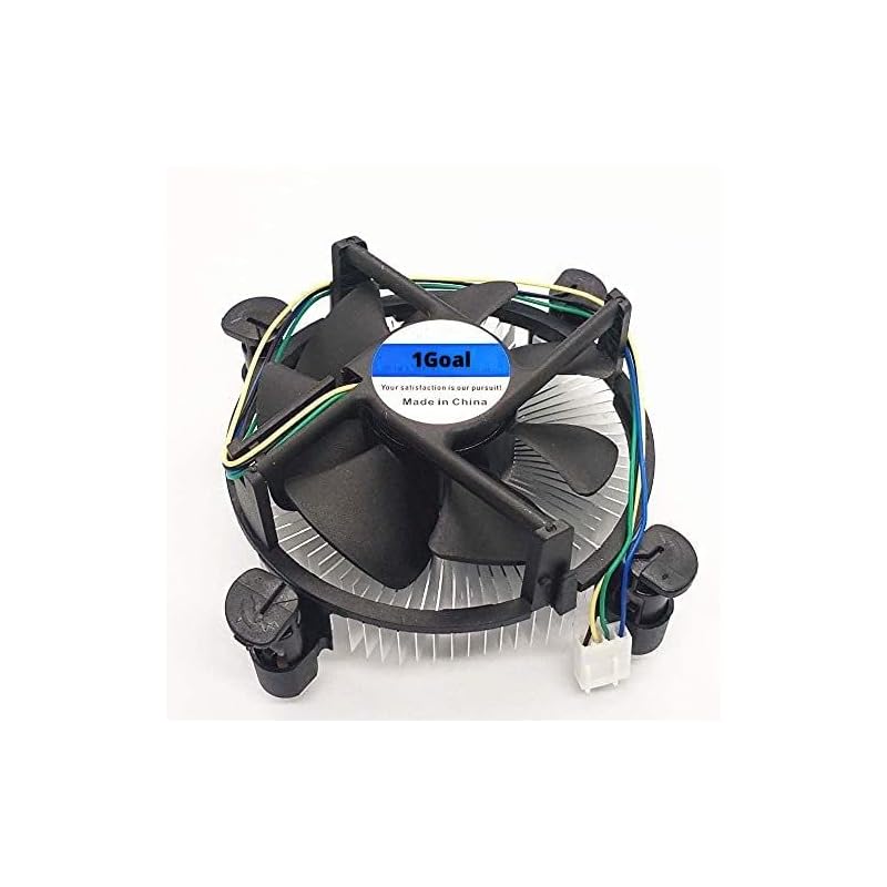 CPU Cooling Fan with Aluminium Heatsink/Socket LGA 1155/1150/ 1156 Compatible With Intel Stock Fan