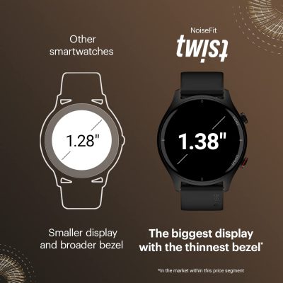 the Noise Twist Round Dial Smart Watch