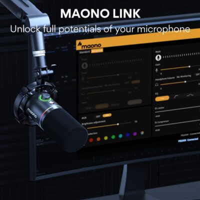 MAONO XLR/USB Podcast Microphone