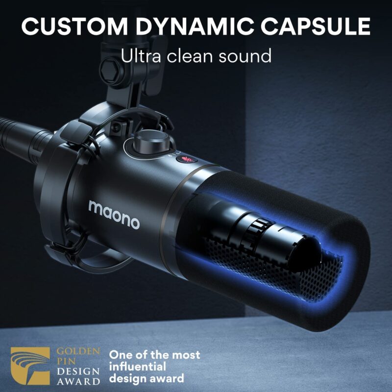 MAONO XLR/USB Podcast Microphone