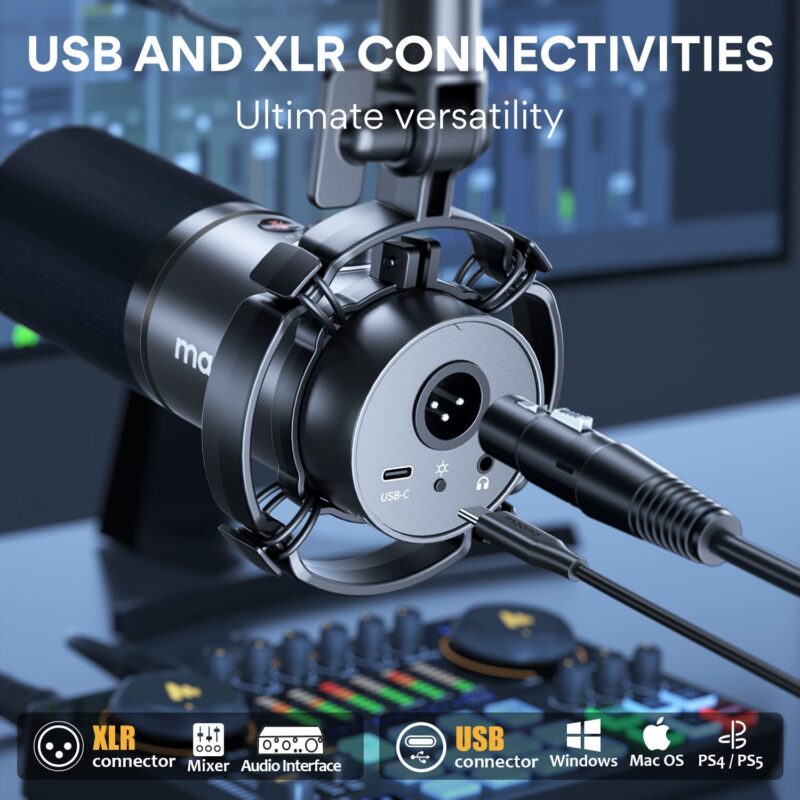 MAONO XLR/USB Podcast Microphone