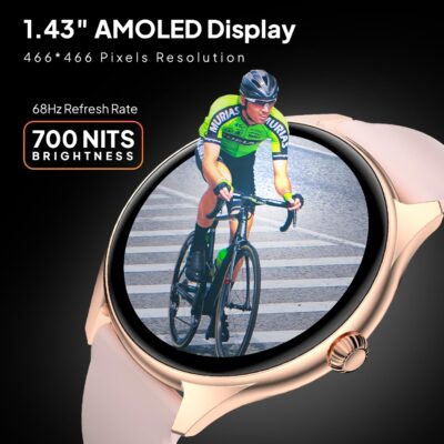 Fire-Boltt Phoenix AMOLED 1.43" Display Smart Watch