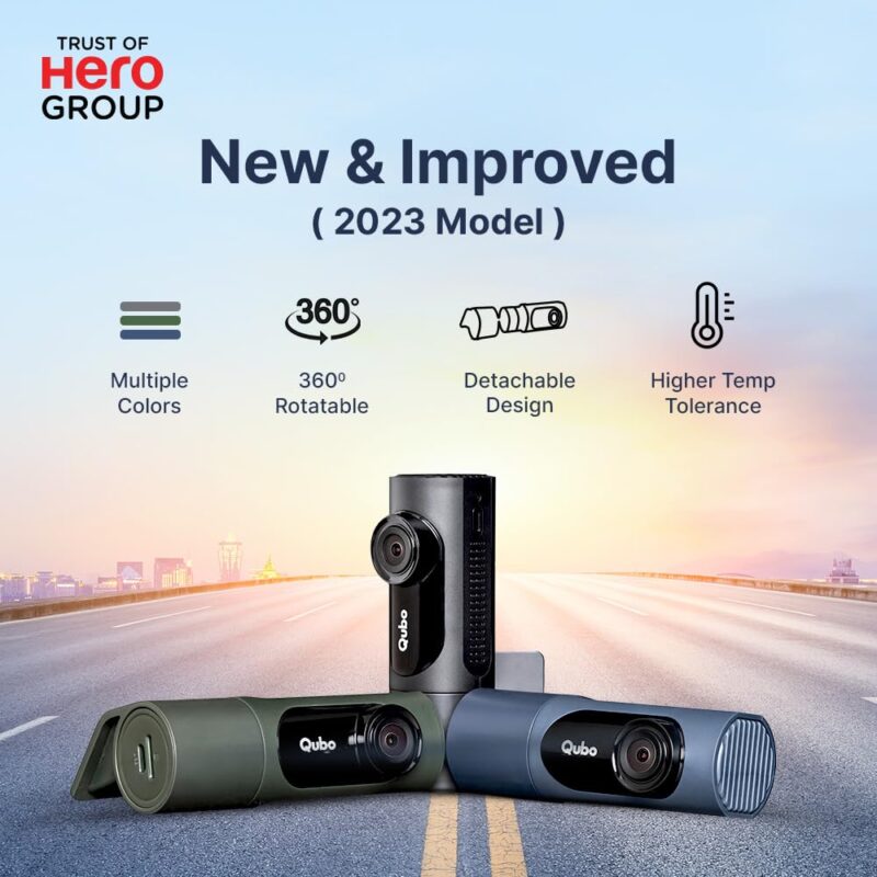 Qubo Car Dash Camera Pro X from Hero Group