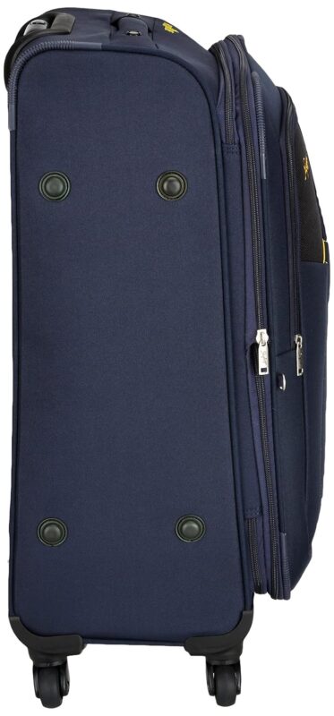 Skybags 68 cms Medium Check-in Polyester Soft Sided 4 Wheels Spinner Luggage/Suitcase/Trolley Bag- Blue