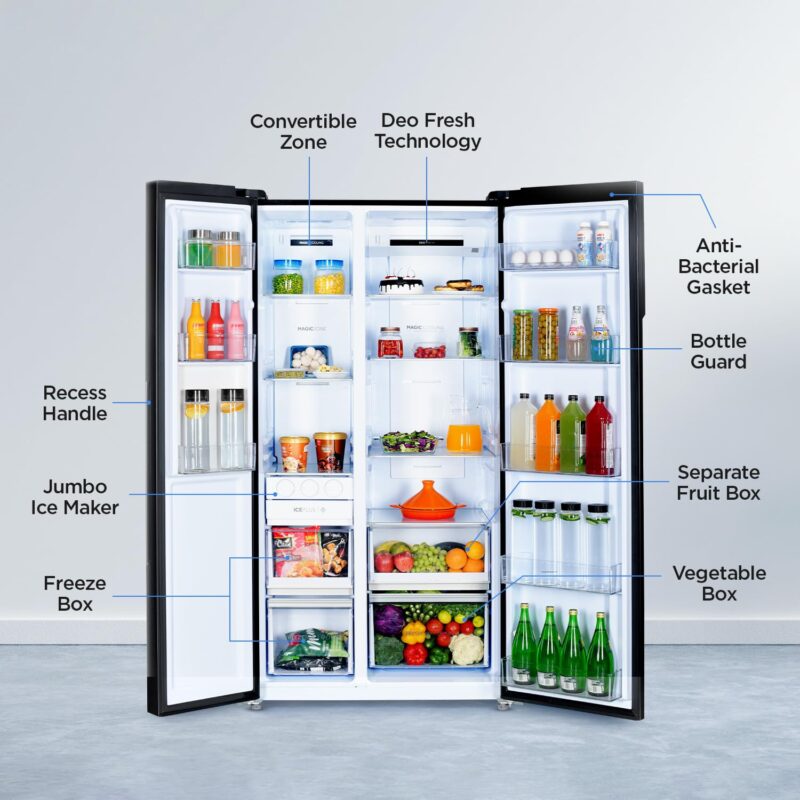 Haier 602L Frost Free Side by Side Refrigerator