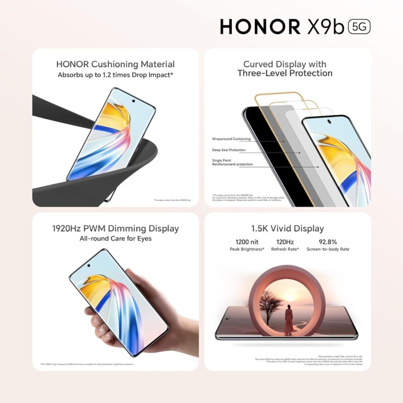 HONOR X9b 5G (Midnight Black, 8GB + 256GB)
