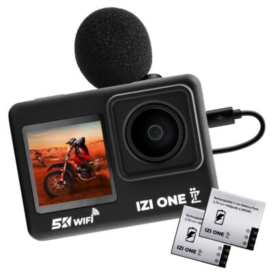 IZI ONE Plus 5K 48MP Action Camera