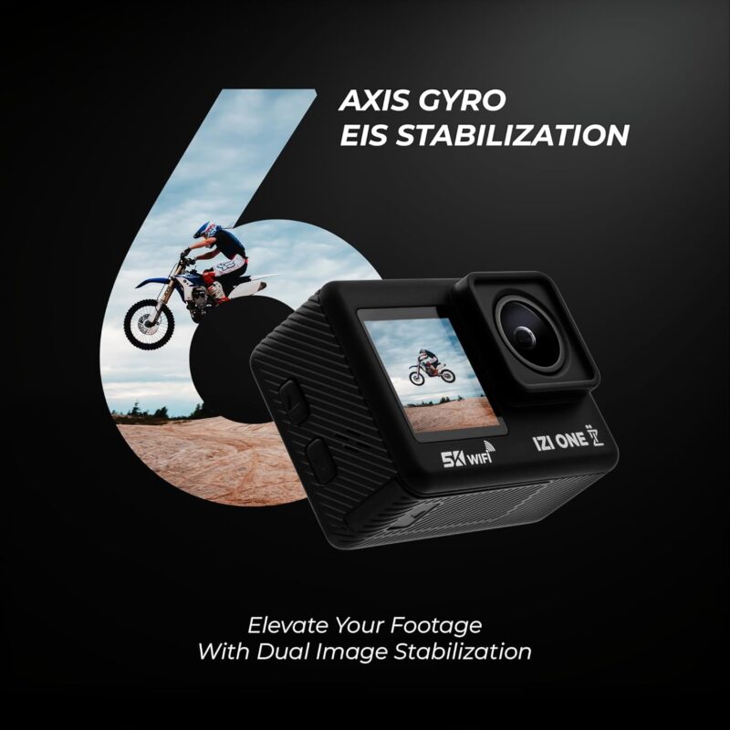 IZI ONE Plus 5K 48MP Action Camera