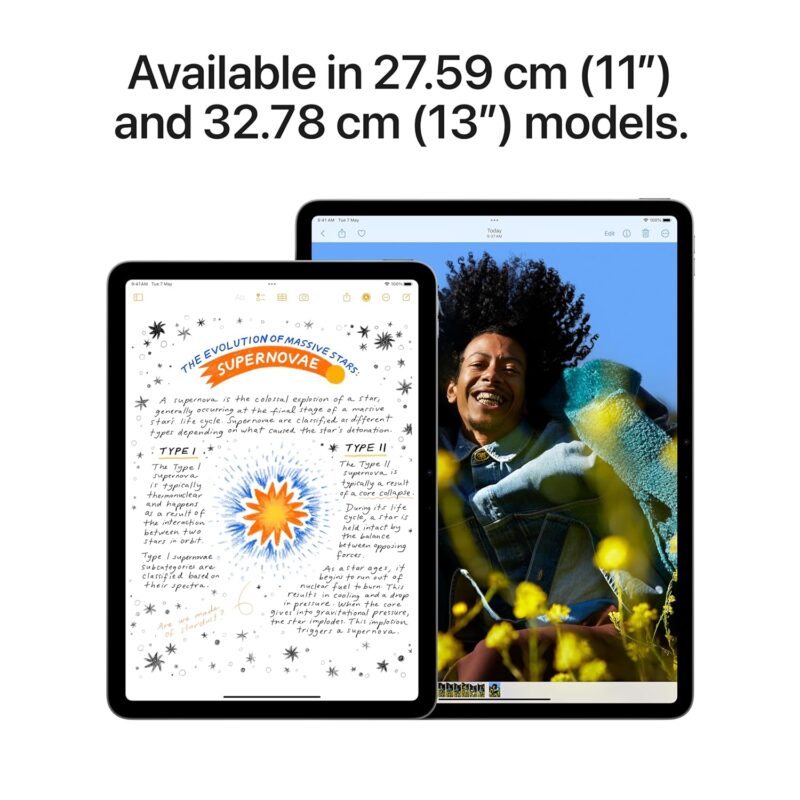 Apple iPad Air 13″ (M2): Liquid Retina Display