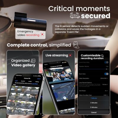 Cruisecam X1 Dash Camera