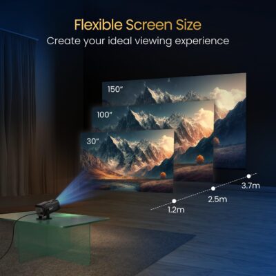 Portronics Beem 470 Smart LED Projector with 1080p