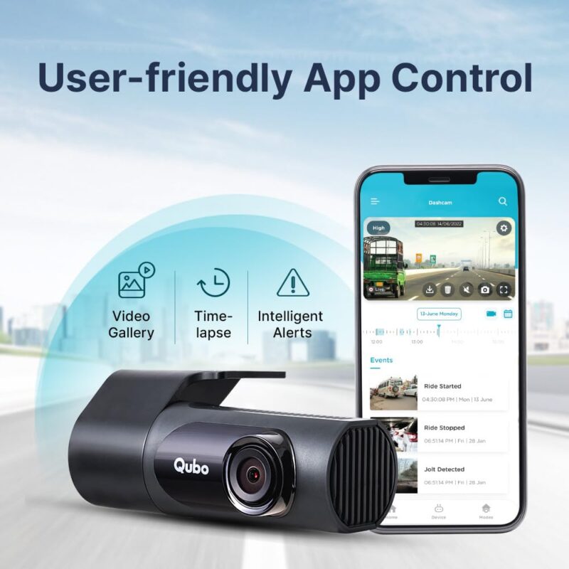 Qubo Car Dash Camera Pro X