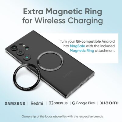 Ambrane Magsafe Wireless 10000Mah Fast Charging Power Bank