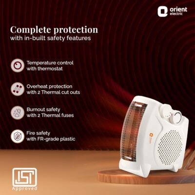 Orient Electric Areva Portable Room Heater